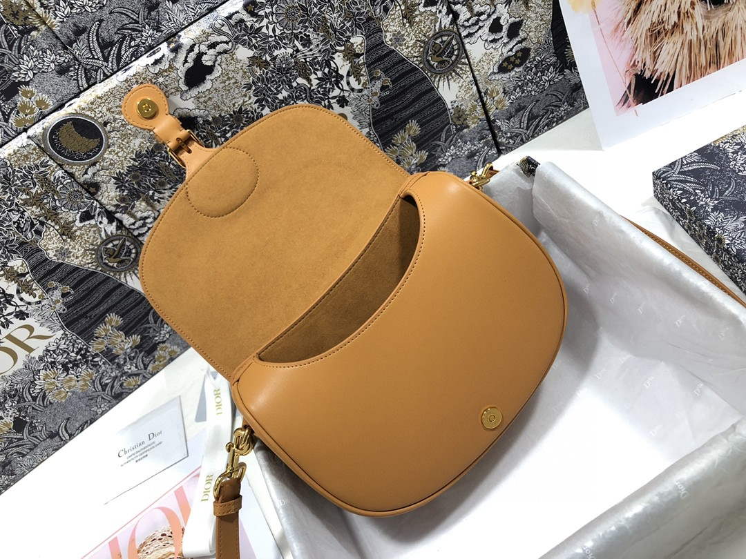 Dior M9319 Medium dior Bobby bag Tan box Calfskin - Default Title - View 7