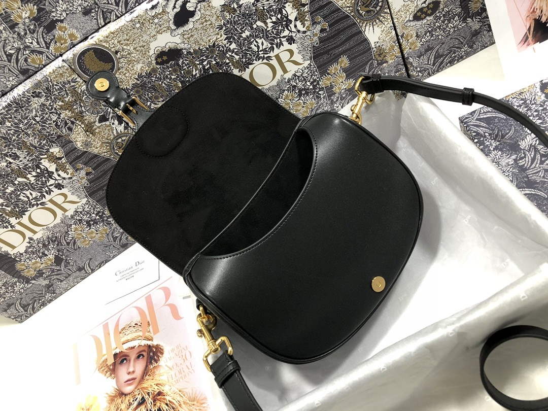 Dior M9319 Medium dior Bobby bag Black box Calfskin - Default Title - View 7