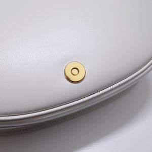 Dior M9320 Large Bobby Bag white Box Calfskin with Blue Oblique Strap - Default Title - View 7