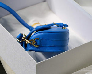 Dior M9327 dior Bobby bag East West Box Calfskin Blue - Default Title - View 5