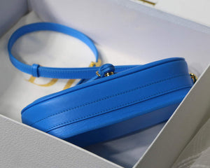 Dior M9327 dior Bobby bag East West Box Calfskin Blue - Default Title - View 6