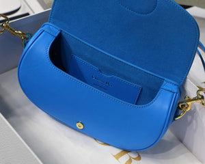 Dior M9327 dior Bobby bag East West Box Calfskin Blue - Default Title - View 7