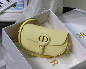 Dior M9327 dior Bobby bag East West Box Calfskin Light Yellow - Default Title - View 1