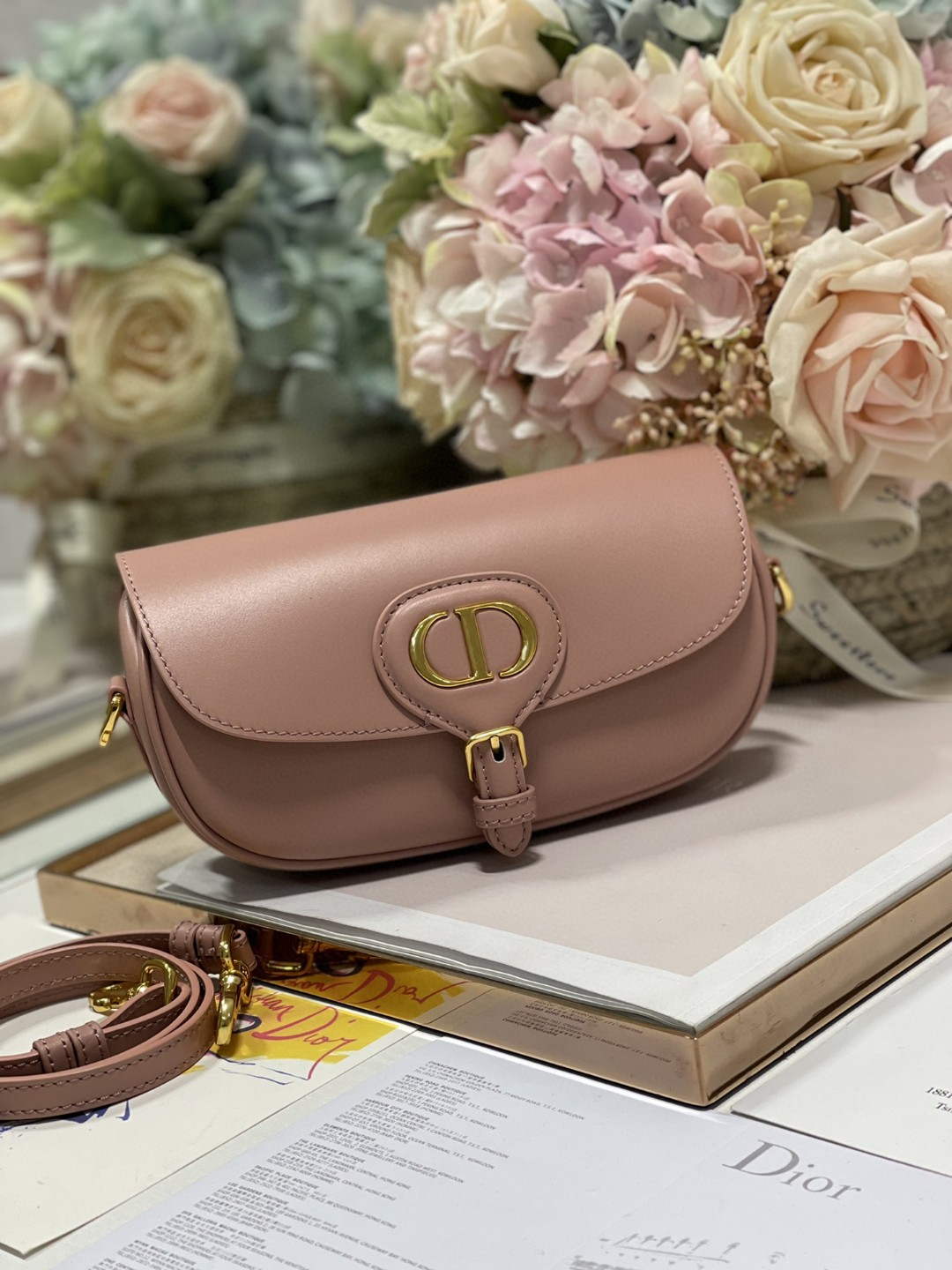 Dior M9327 dior Bobby bag East West Pink Box Calfskin - Default Title - View 2