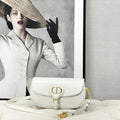 Dior M9327 dior Bobby bag East West White Box Calfskin - Default Title - View 1