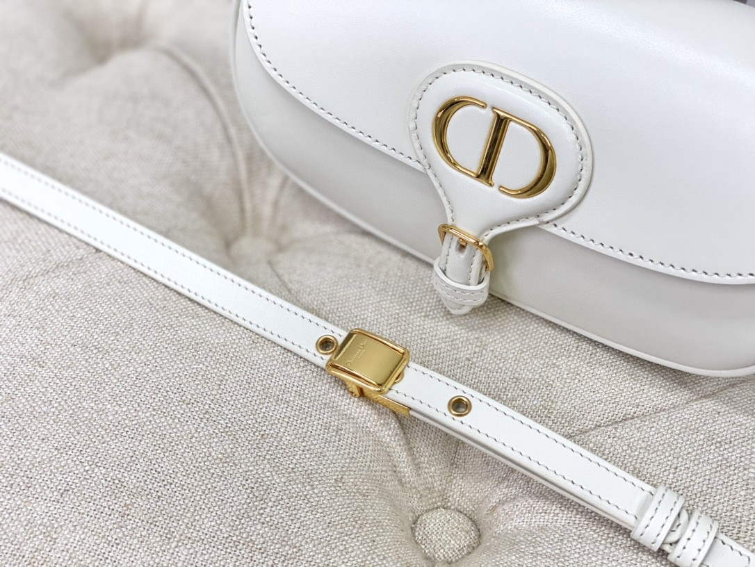 Dior M9327 dior Bobby bag East West White Box Calfskin - Default Title - View 7