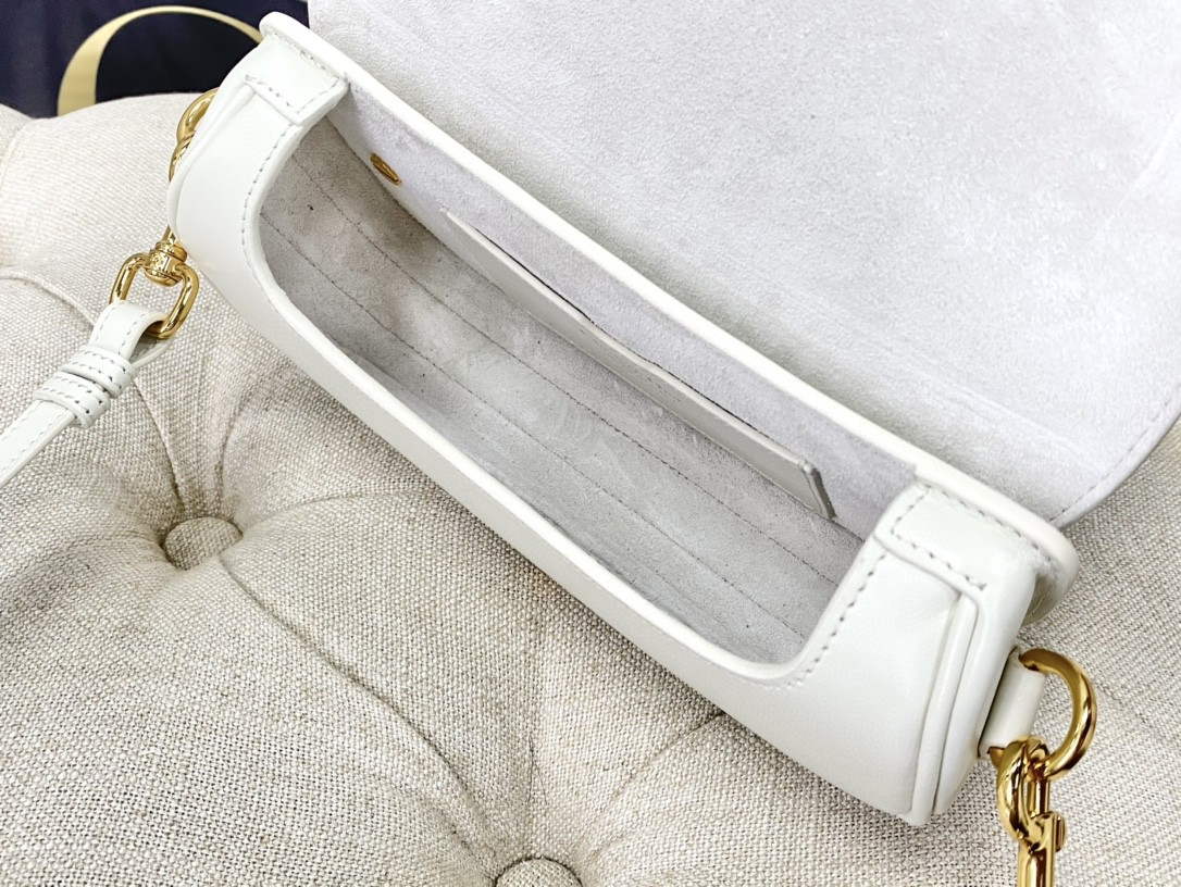 Dior M9327 dior Bobby bag East West White Box Calfskin - Default Title - View 8