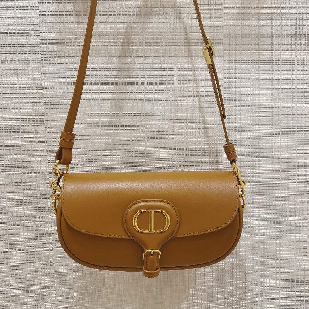 Dior M9327 dior Bobby bag East West Brown Box Calfskin - Default Title - View 1