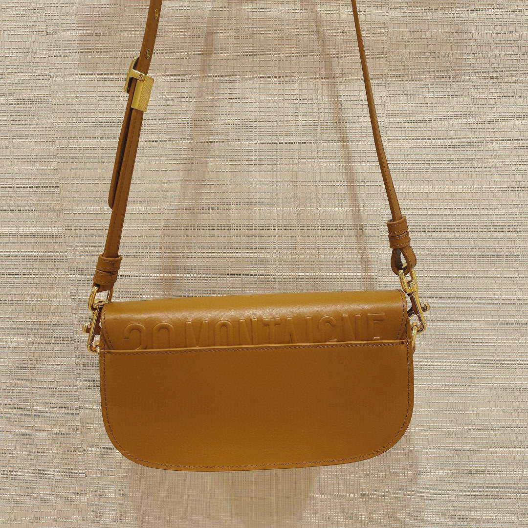 Dior M9327 dior Bobby bag East West Brown Box Calfskin - Default Title - View 7