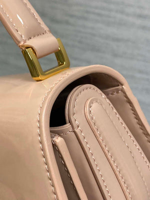 Dior M9370 Small 30 Montaigne Avenue Top Handle Bag Light Pink Patent leather - Default Title - View 6
