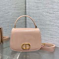 Dior M9371 Medium 30 Montaigne Avenue Top Handle Bag Light Pink Patent leather - Default Title - View 1