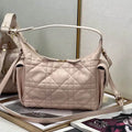 Dior Medium D-Dream Bag M6323 Pink Macrocannage Lambskin