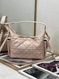 Dior Medium D-Dream Bag M6323 Pink Macrocannage Lambskin