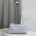 Dior Medium Dior Bow Bag M0714OUQO_M900 Light Blue Lambskin