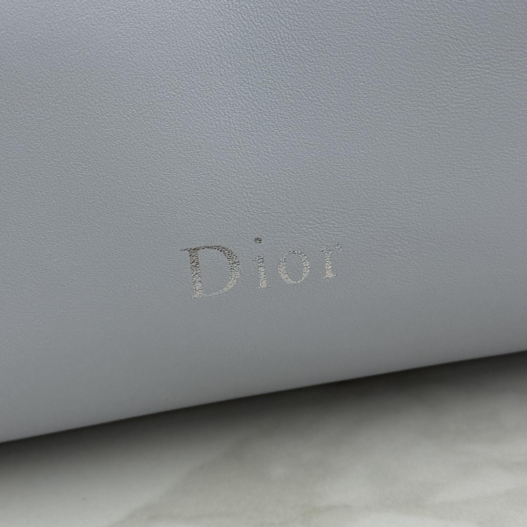 Dior Medium Dior Bow Bag M0714OUQO_M900 Light Blue Lambskin