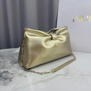 Dior Medium Dior Bow Bag M0714OUQO_M900 Gold Lambskin - Default Title - View 3