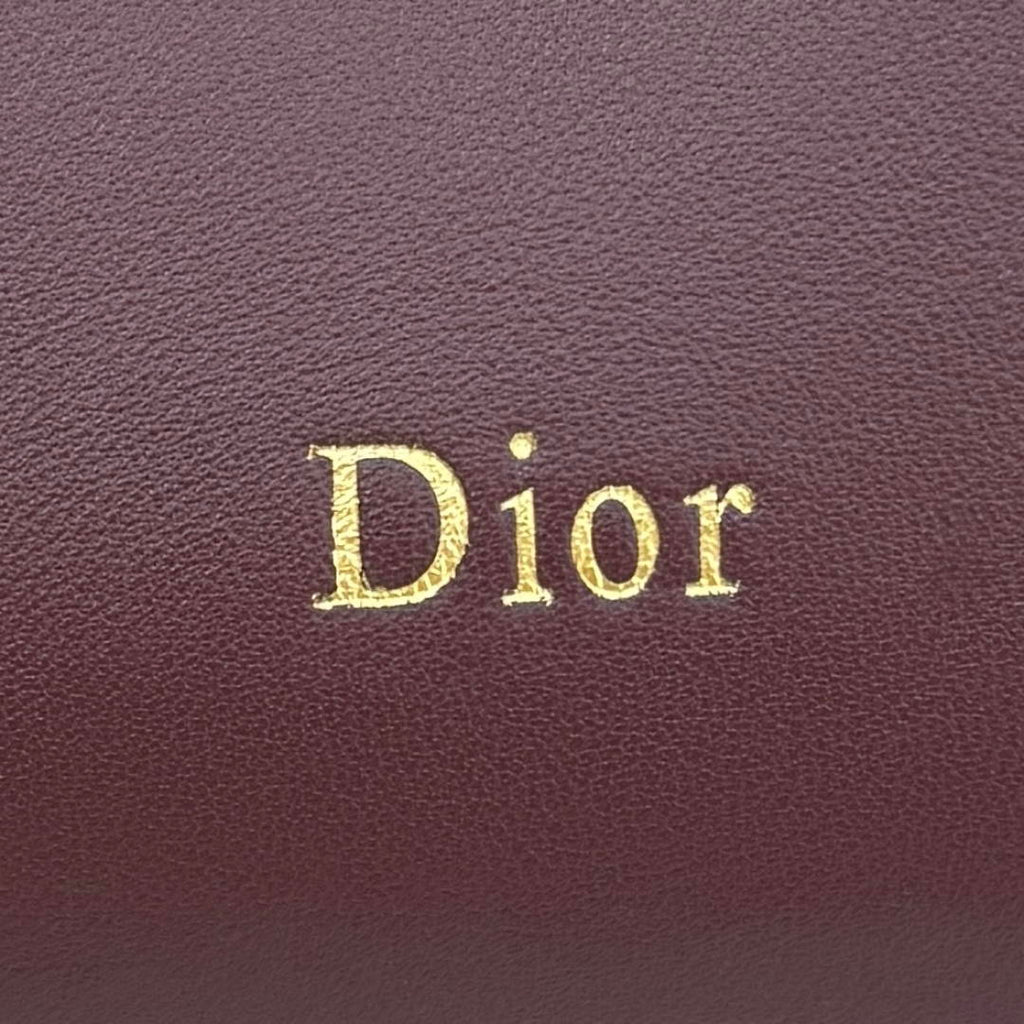 Dior Medium Dior Bow Bag M0714OUQO_M900 Wine Red Lambskin