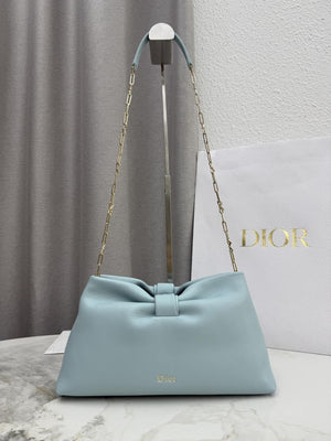 Dior Medium Dior Bow Bag M0714OUQO_M900 Blue Lambskin - Default Title - View 2