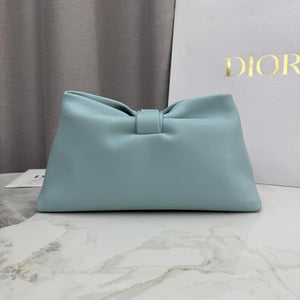 Dior Medium Dior Bow Bag M0714OUQO_M900 Blue Lambskin - Default Title - View 6