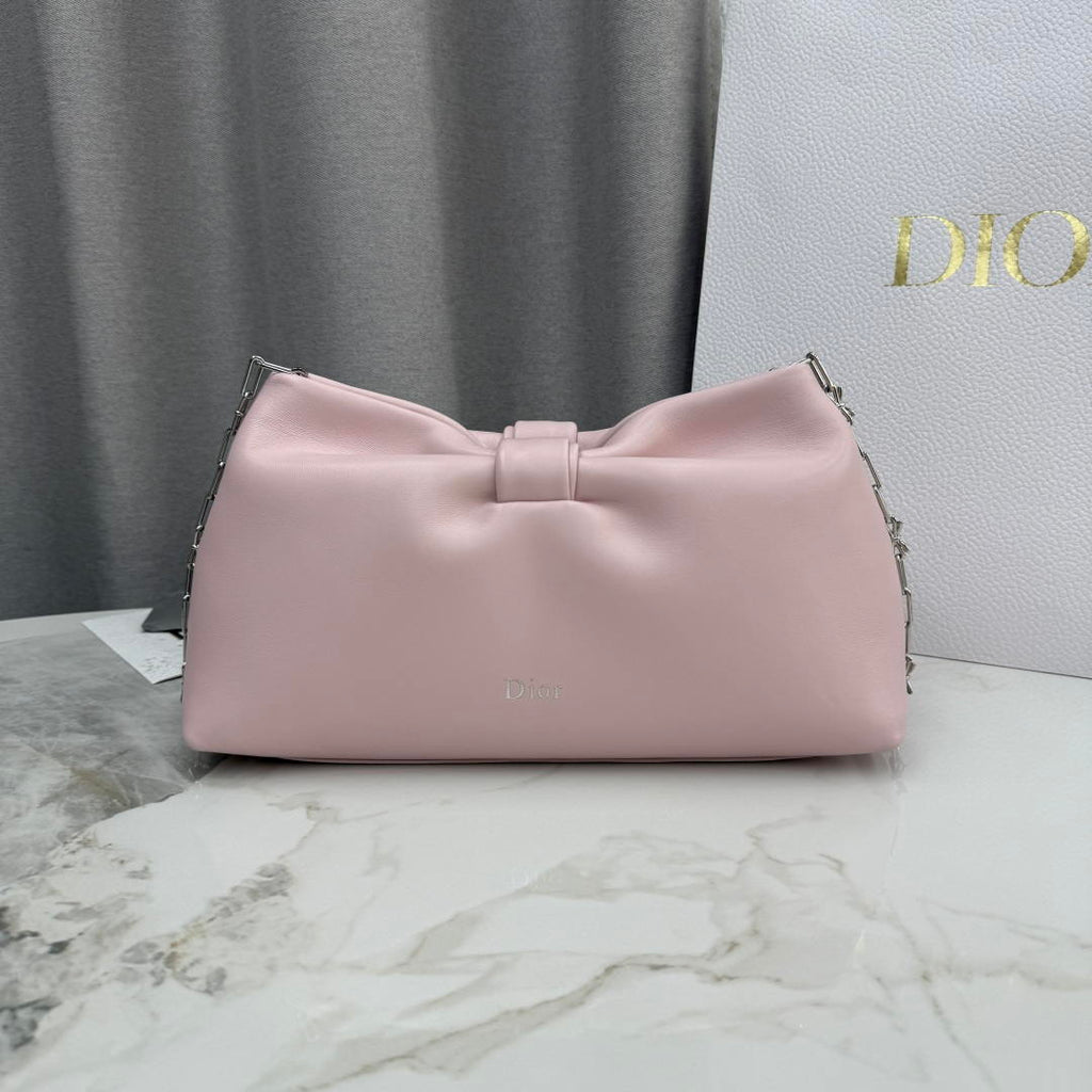 Dior Medium Dior Bow Bag M0714OUQO_M900 Pink Lambskin