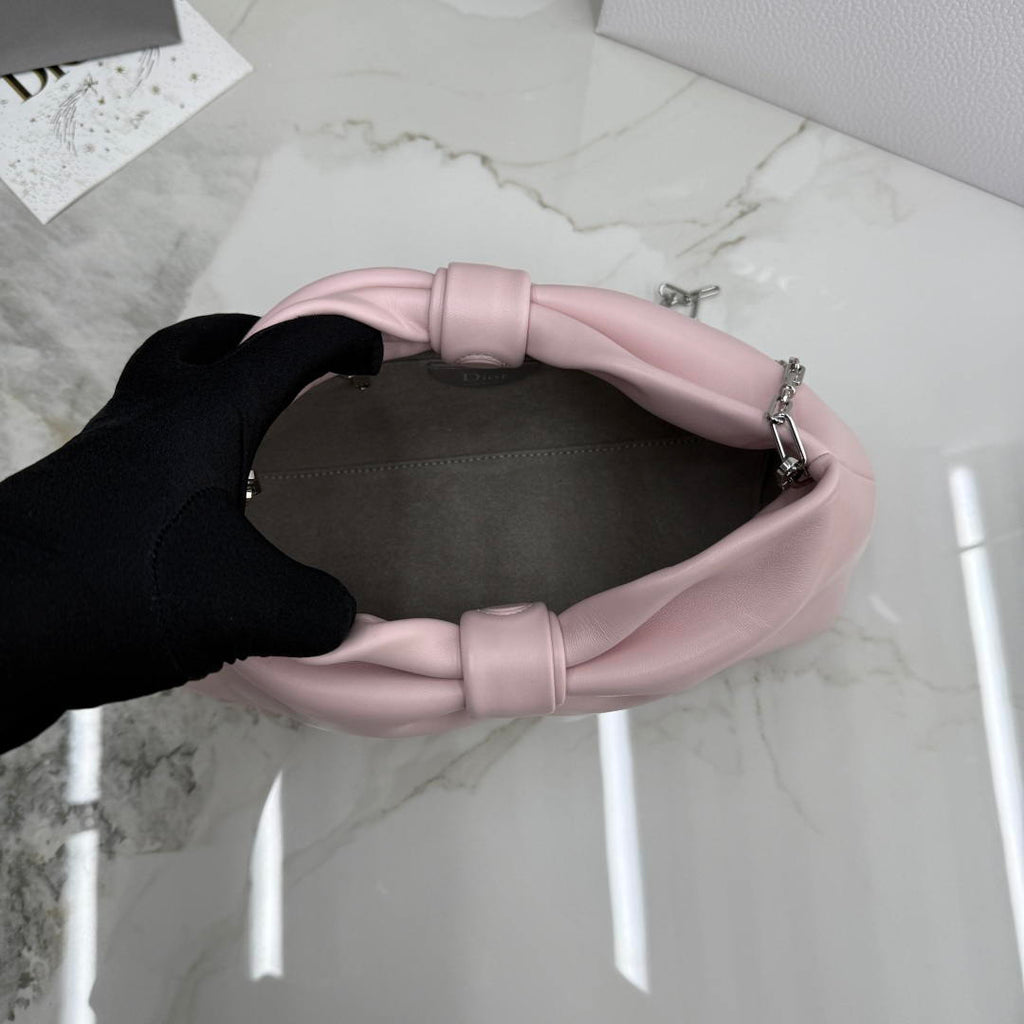 Dior Medium Dior Bow Bag M0714OUQO_M900 Pink Lambskin
