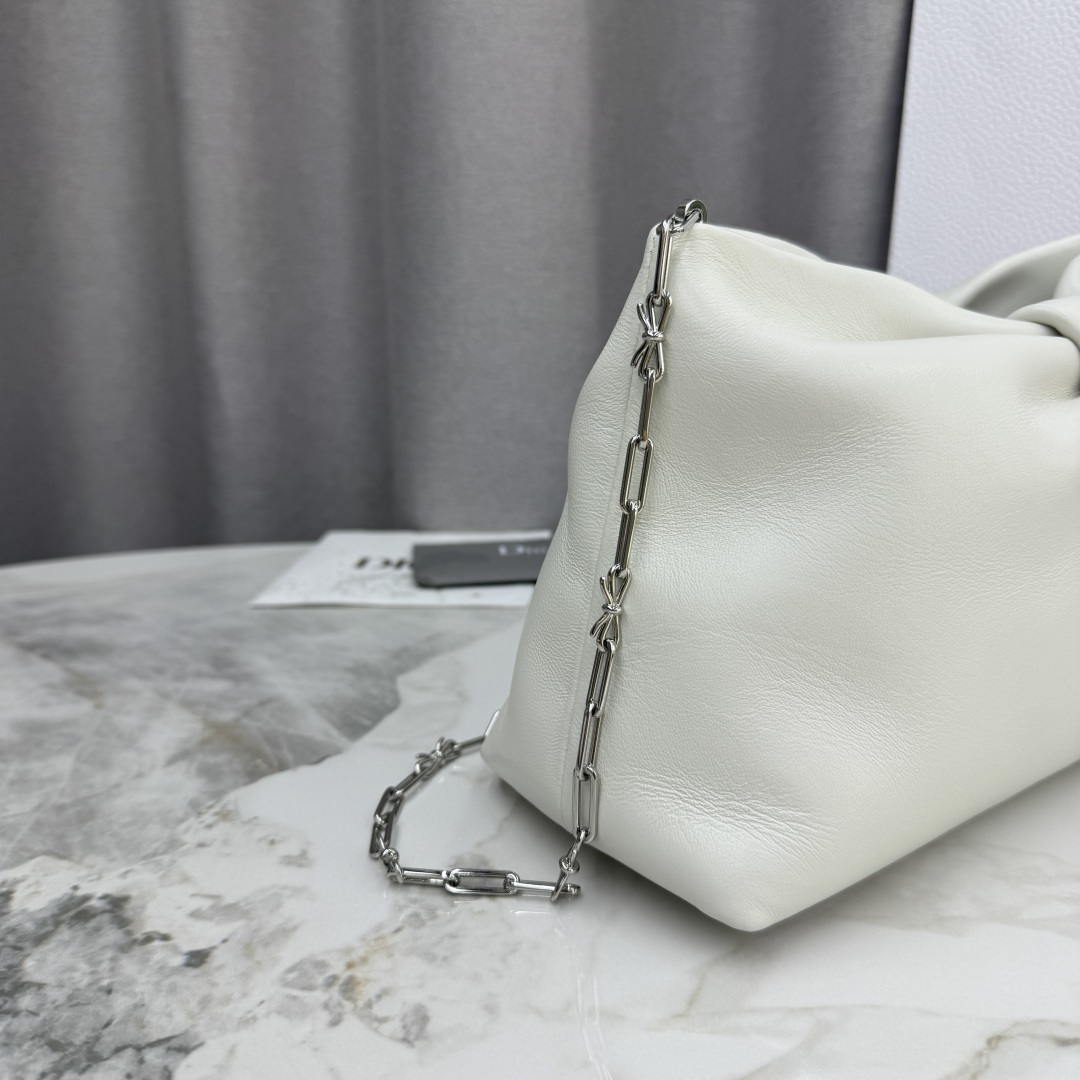 Dior Medium Dior Bow Bag M0714OUQO_M900 White Lambskin - Default Title - View 5