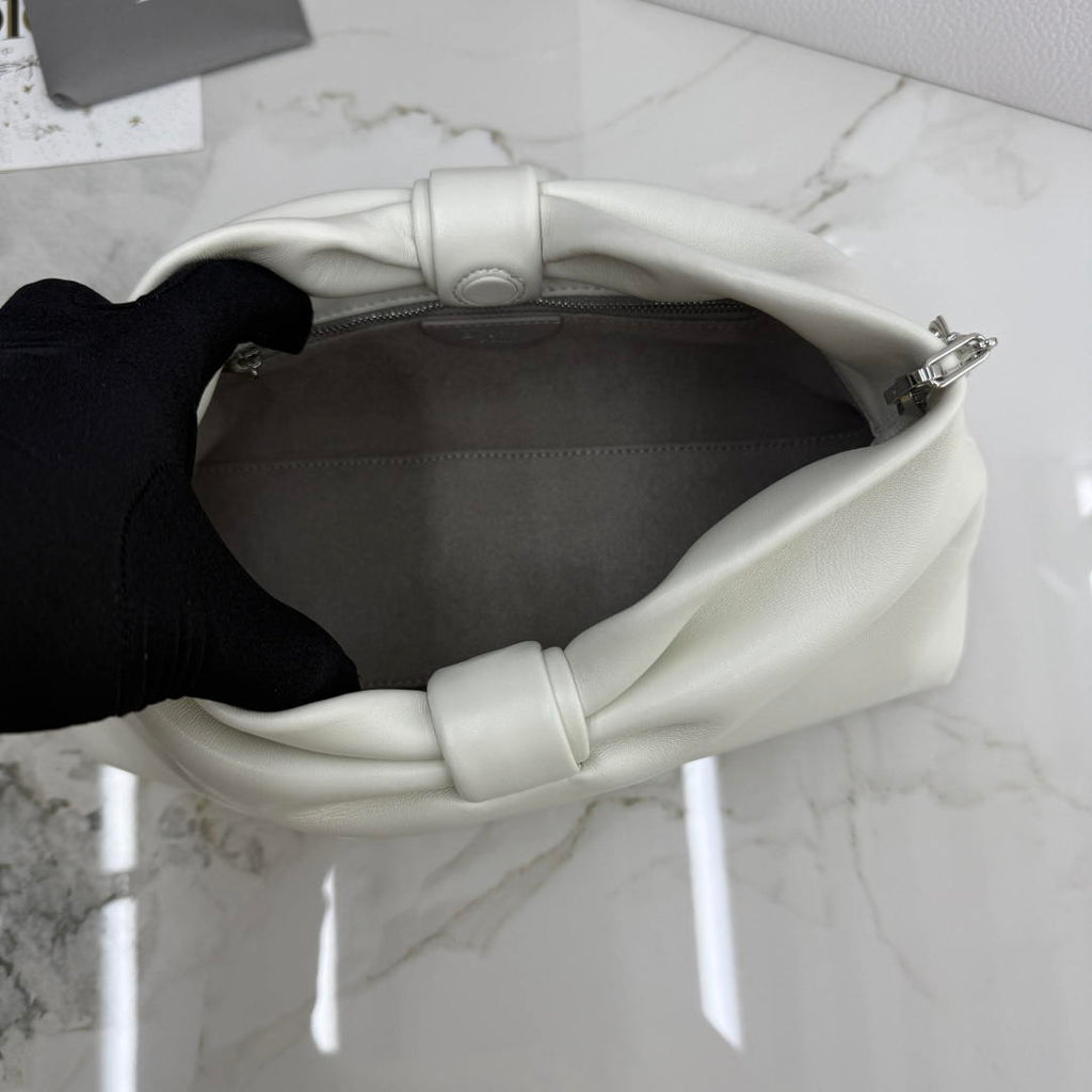Dior Medium Dior Bow Bag M0714OUQO_M900 White Lambskin
