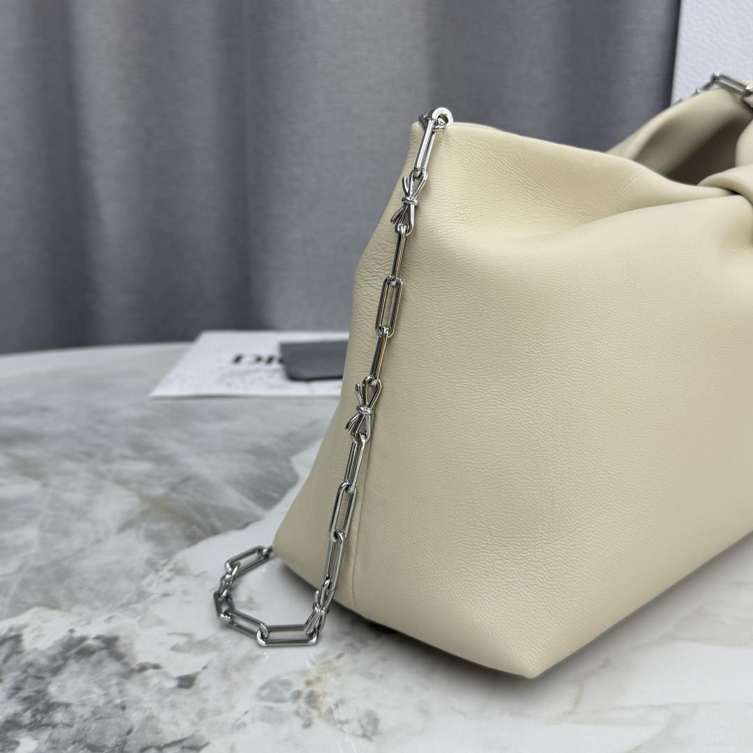 Dior Medium Dior Bow Bag M0714OUQO_M900 Beige Lambskin - Default Title - View 4