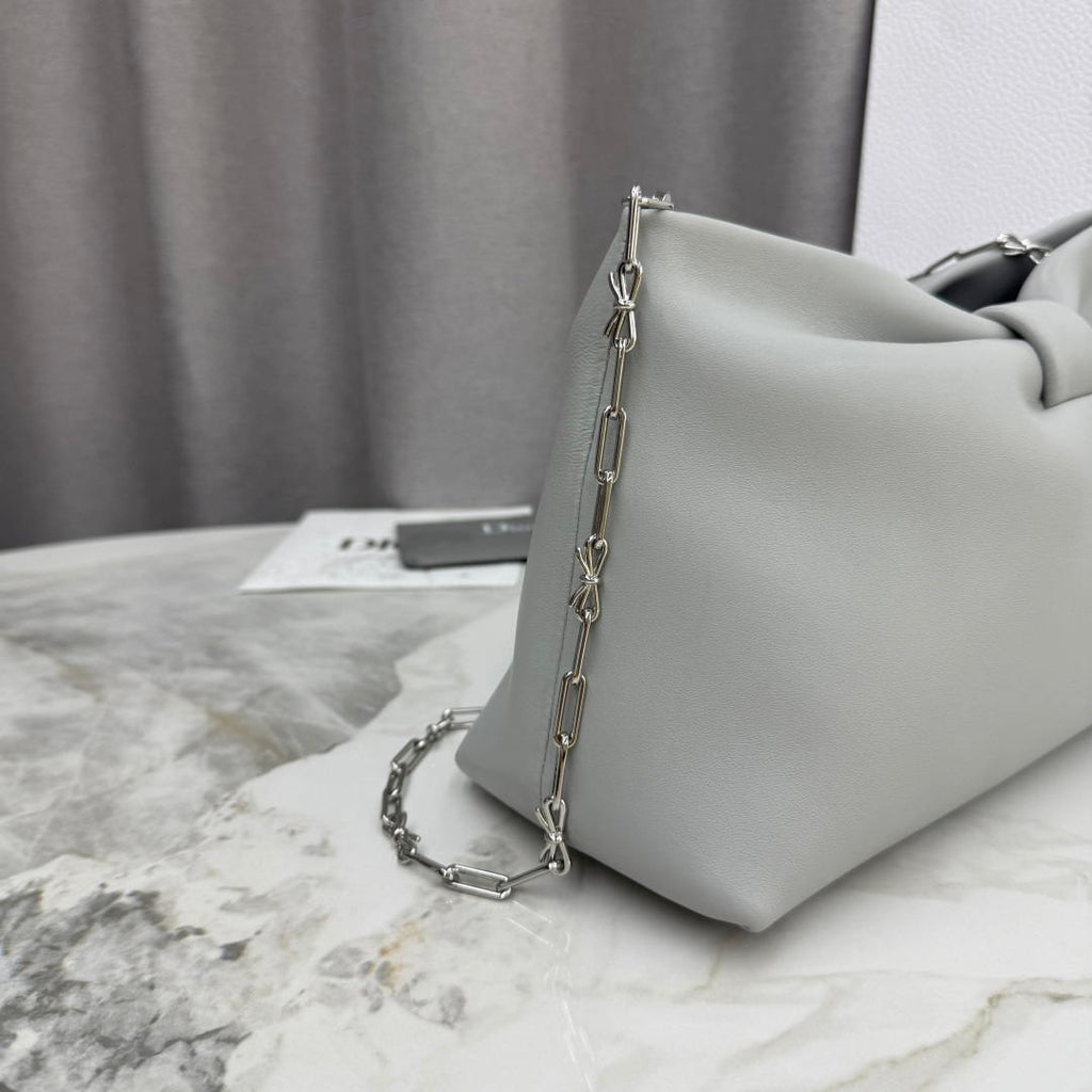 Dior Medium Dior Bow Bag M0714OUQO_M900 Gray Lambskin