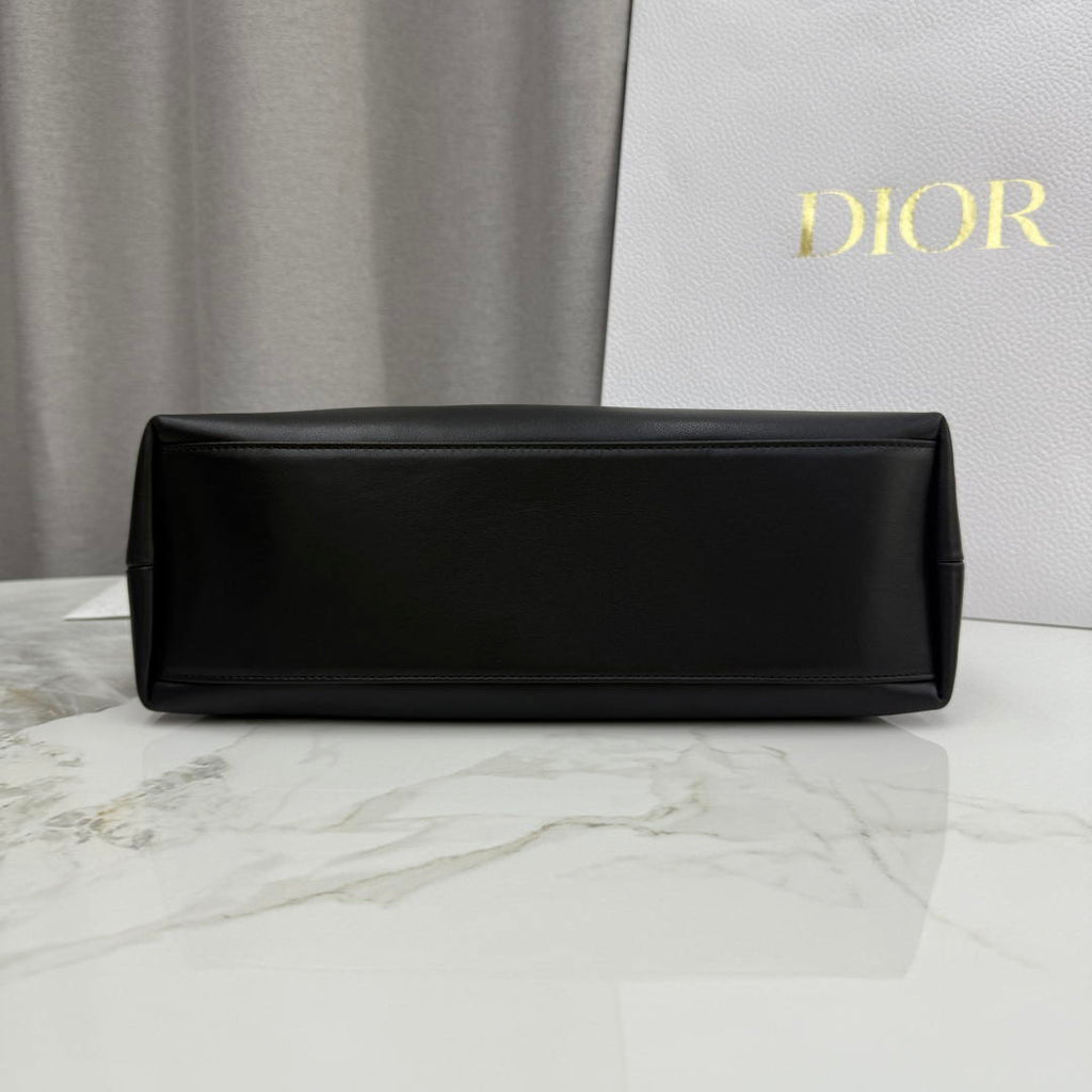 Dior Medium Dior Bow Bag Black Lambskin M0714OUQO_M900
