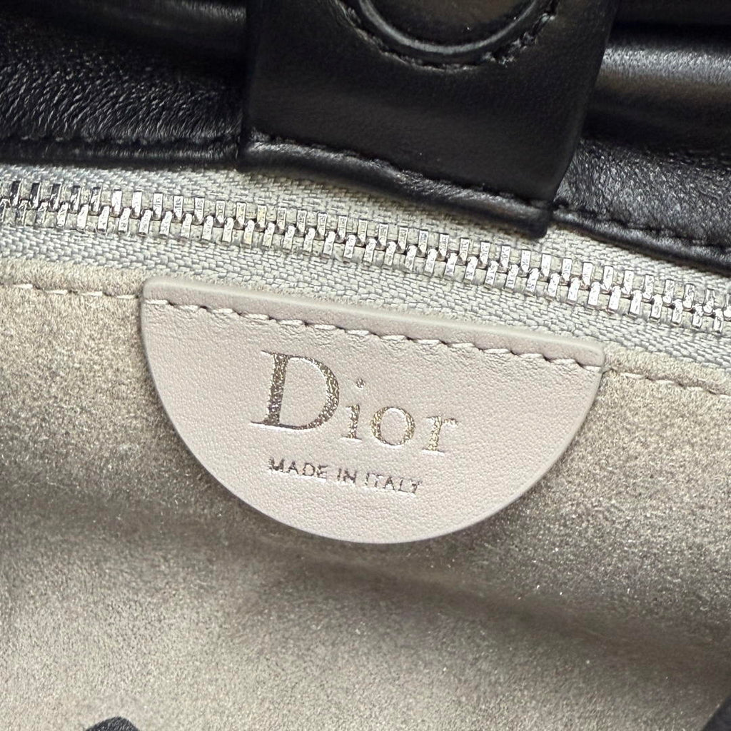 Dior Medium Dior Bow Bag Black Lambskin M0714OUQO_M900