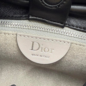 Dior Medium Dior Bow Bag Black Lambskin M0714OUQO_M900 - Default Title - View 9