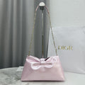 Dior Medium Dior Bow Bag M0714OUQO_M900 iridescent pink Lambskin - Default Title - View 1