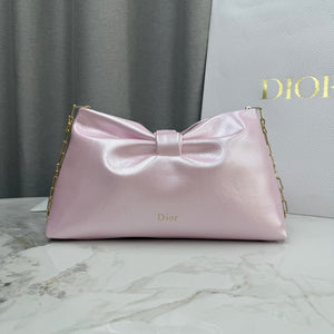 Dior Medium Dior Bow Bag M0714OUQO_M900 iridescent pink Lambskin - Default Title - View 2