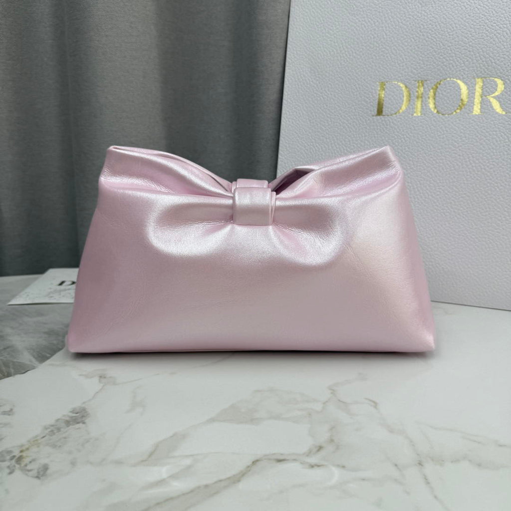 Dior Medium Dior Bow Bag M0714OUQO_M900 iridescent pink Lambskin