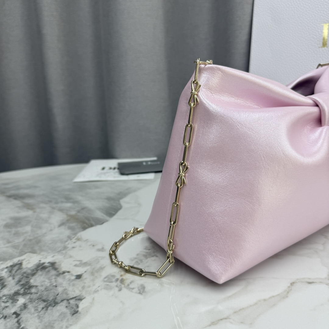 Dior Medium Dior Bow Bag M0714OUQO_M900 iridescent pink Lambskin