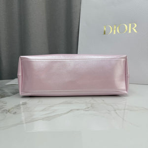 Dior Medium Dior Bow Bag M0714OUQO_M900 iridescent pink Lambskin - Default Title - View 7