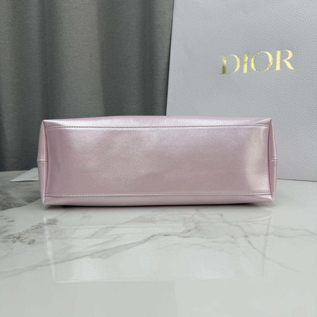Dior Medium Dior Bow Bag M0714OUQO_M900 iridescent pink Lambskin
