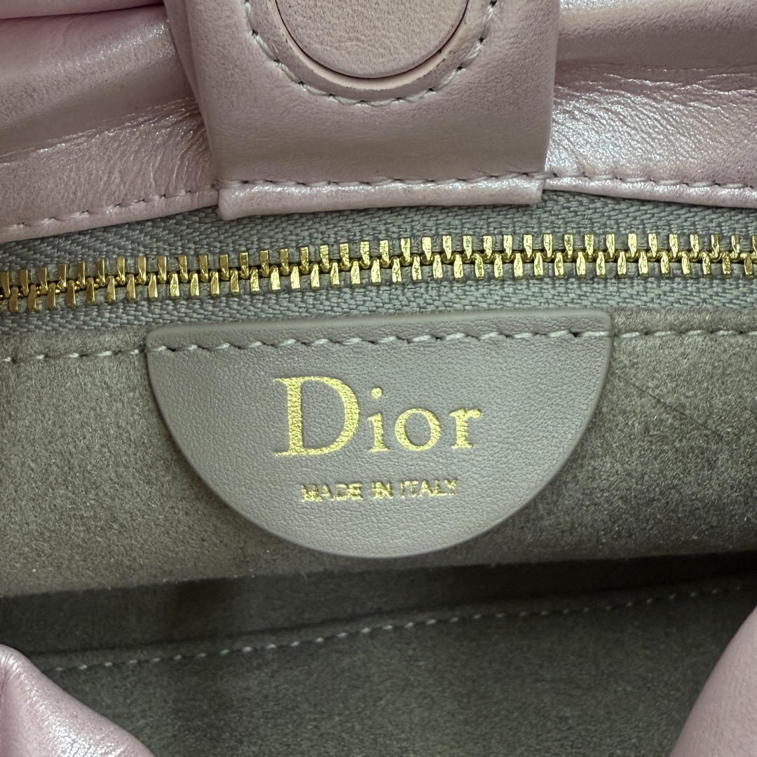 Dior Medium Dior Bow Bag M0714OUQO_M900 iridescent pink Lambskin
