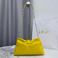 Dior Medium Dior Bow Bag M0714OUQO_M900 Yellow Lambskin - Default Title - View 1