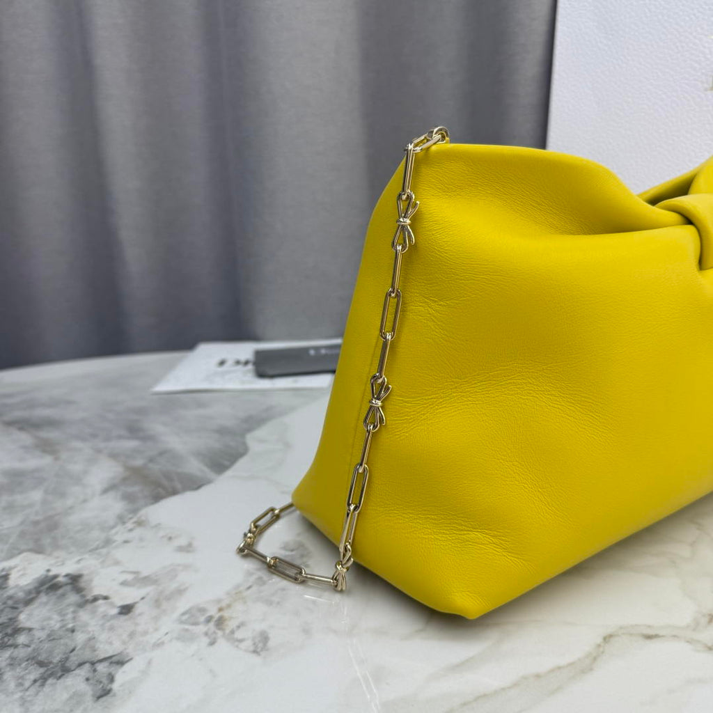 Dior Medium Dior Bow Bag M0714OUQO_M900 Yellow Lambskin