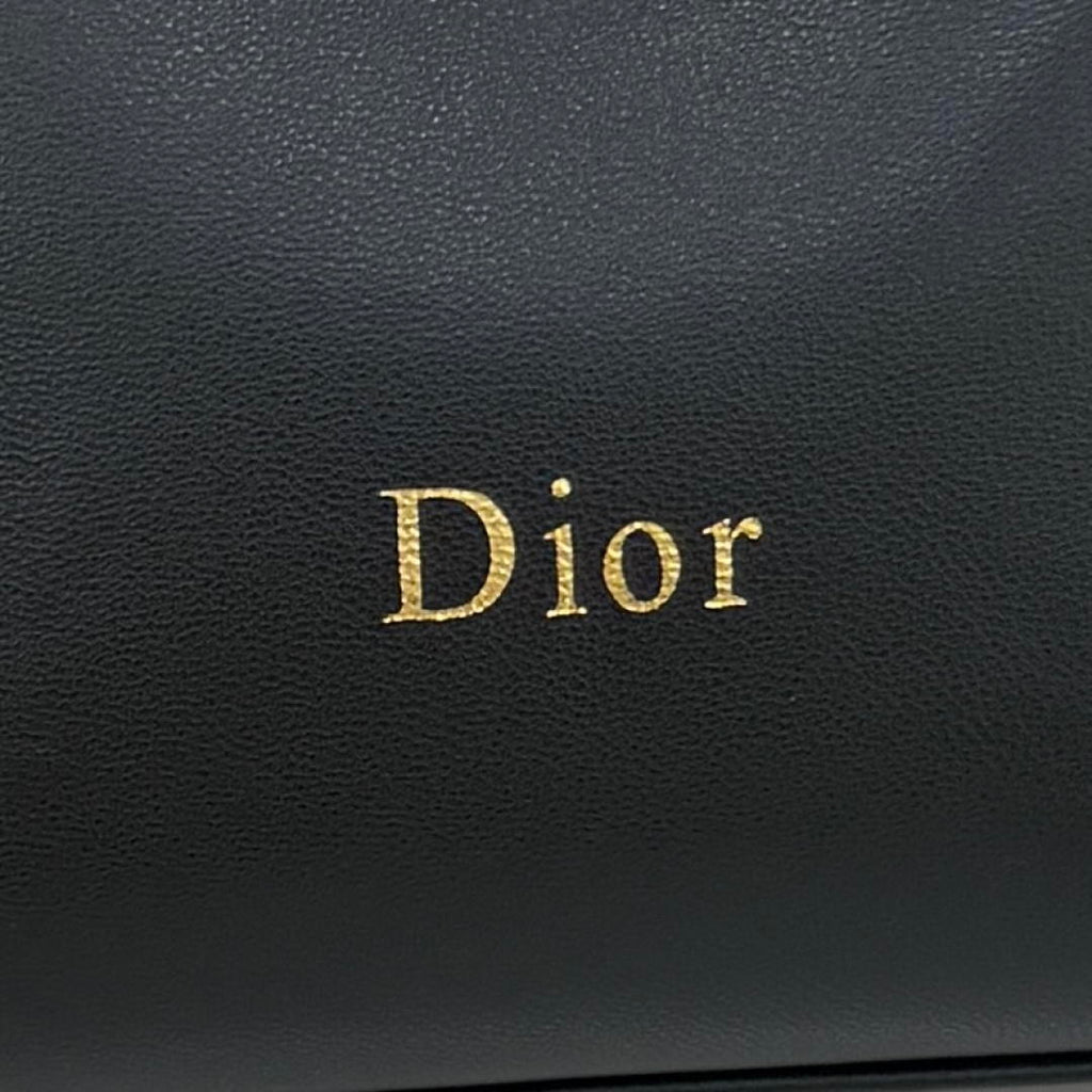 Dior Medium Dior Bow Bag Black Lambskin M0714OUQO_M900 Gold