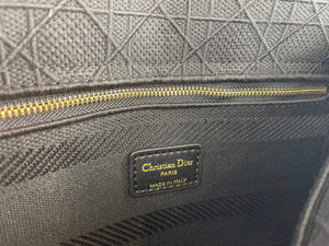 Dior M0565 Medium Lady D-Life Bag Cannage Embroidery Black - Default Title - View 8