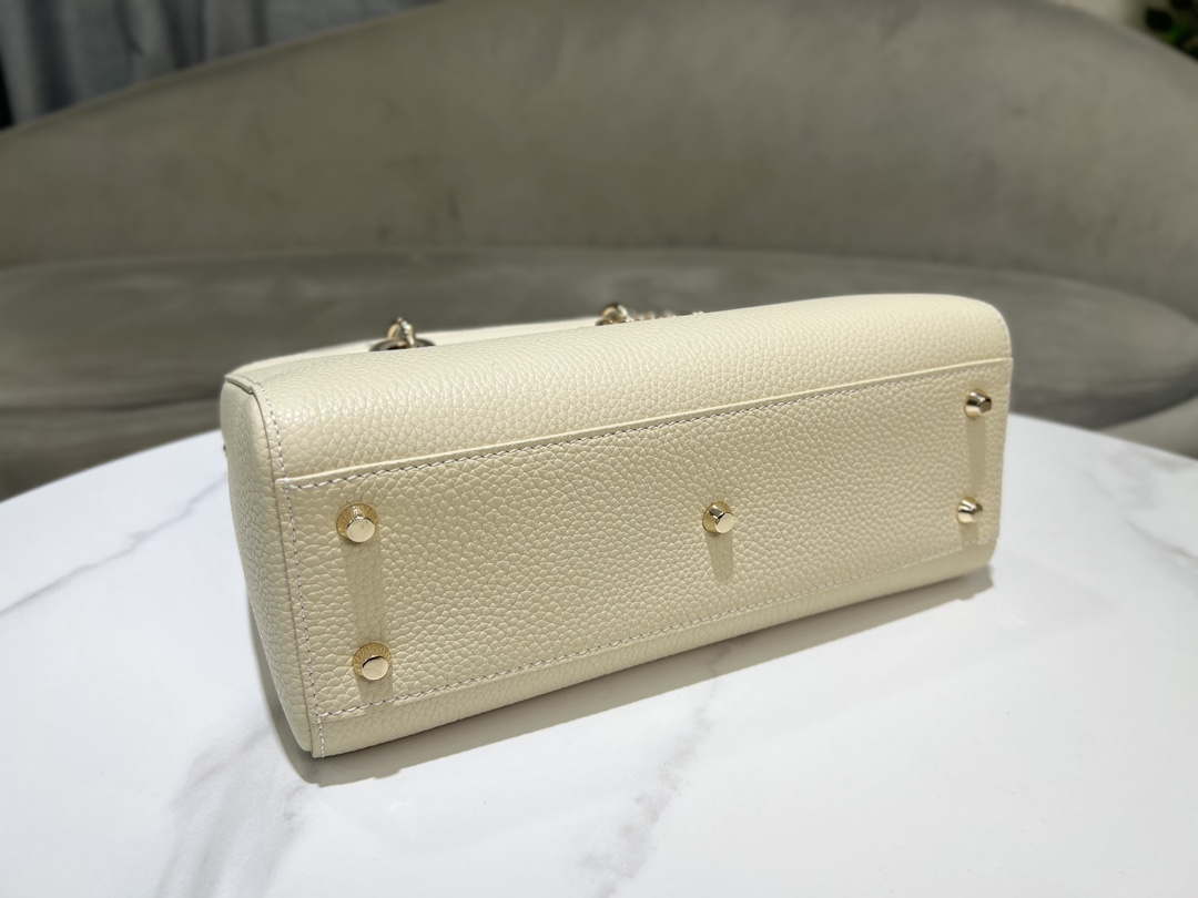 Dior Medium Lady D-Sire My ABCDior Bag M1151 Beige Bull Leather - Default Title - View 7