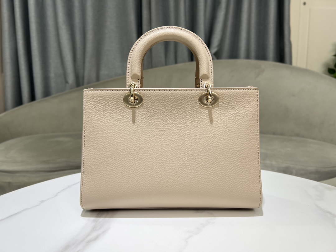 Dior Medium Lady D-Sire My ABCDior Bag M1151 Nude Bull Leather - Default Title - View 5