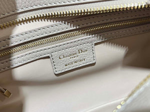 Dior Medium Lady D-Sire My ABCDior Bag M1151 Nude Bull Leather - Default Title - View 9