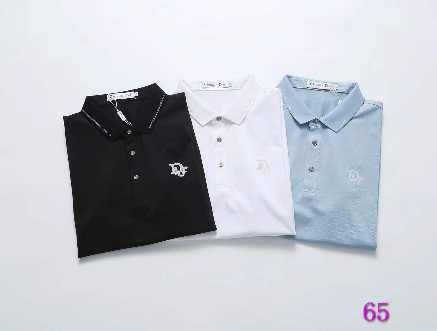 Dior Men T-shirts Designer Polo Clothing D36302