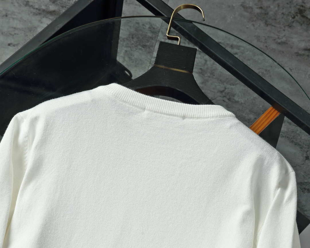 Dior Men's Leaf Crest Wool Sweater D70023
