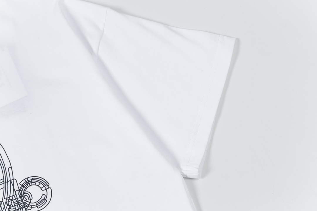 Dior Men's Women's Short Sleeve T-shirt D77545
