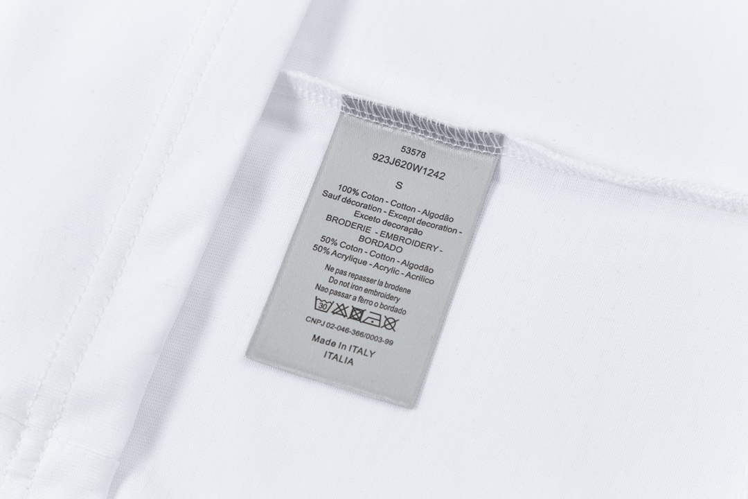 Dior Men's Women's Short Sleeve T-shirt D77545